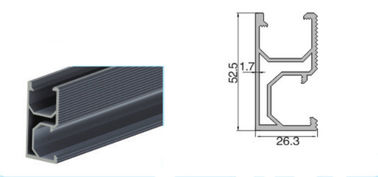 Aluminum Solar Panel Mounting Rail / Solar Mounting Systems Mounting Splice for residential