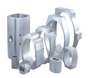 6063 / 6061 Industrial Aluminium Profile For Cylinder , Pump Body Aluminum Extruded Sections