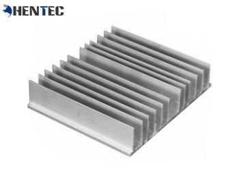 6063 Alloy Alodine Aluminum Heatsink Extrusion Profiles With CNC Machining