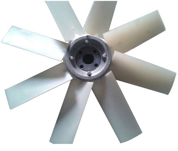 Aluminum Replacement Industrial Exhaust Fan Blades / Air Cooler Blade Exhaust Fans