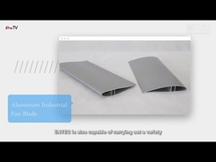 Soğutma Kuleleri / Profiller için Anodized Endüstriyel Fan Blade Tavan Fan Blade