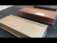 6061 Alüminyum Ekstrüzyon Profili Asansör için Boyalı / Anodlu Toz