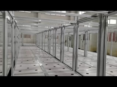 Tasarım OEM 6063 / 6061 Alaşım Alüminyum Ekstrüde Profiller Toz Boyalı