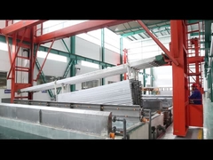 Toz olarak boyanmış / anodlu egzoz fan bıçakları Endüstriyel soğutma bıçakları