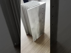 Siyah Anodized 6060 Alüminyum Heat Sink Ekstrüzyon Profilleri T66