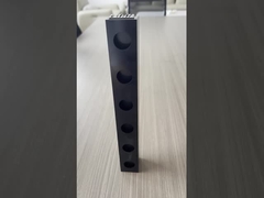 Siyah / Açık Anodizasyon Alüminyum Ekstrüzyon Profilleri Elektroforetik Kaplama