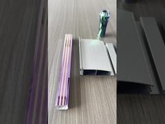 Toz Boyalı Vantilatör Kanadı Alüminyum Ekstrüzyon Profilleri Soğutma Kanatları İçin