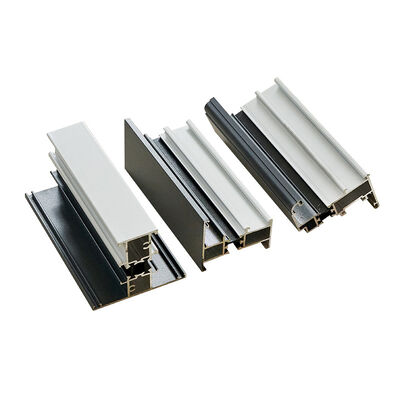 Customized 6063 T5 Aluminum Extrusion Profiles with Anodizing for Windows Doors and Curtain Wall Systems