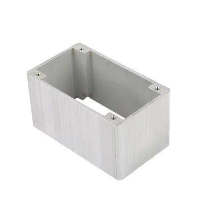 Custom Mill Finished Black Anodized 6063-T5 Aluminum Heat Sink for Audio Equipment