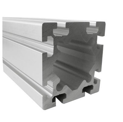 Customized CNC Milling Aluminum Extrusion Profile System with 60 Series T-Slot and Powder Paint Finish