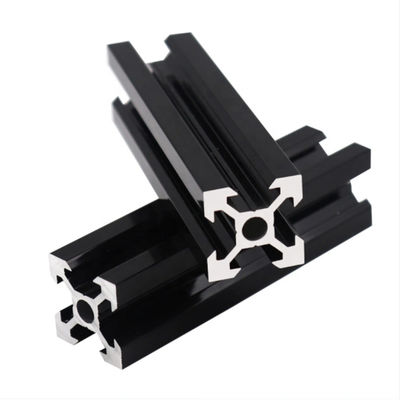 40x40mm 30x30mm 25x25mm T-Slot Aluminum Profile with 6000 Series Alloy for Industrial Applications