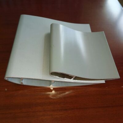 Customized Silvery / Black Sandblast Anodized 6061-T6 Aluminum Hvls Industrial Fan Blade