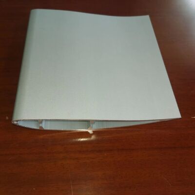 Customized Silvery / Black Sandblast Anodized 6061-T6 Aluminum Hvls Industrial Fan Blade