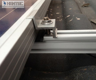Geniş Tedarik Carport Alüminyum Güneş Paneli Çerçeve / Güneş Montaj Çerçevesi