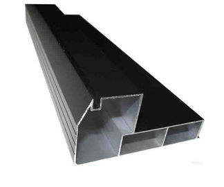 Anodize alüminyum pencere uzantılar Profils / alüminyum alaşım yatay sürgülü kanat cam pencere