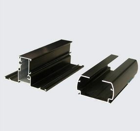Drawbench / ahşap Transfer alüminyum pencere ekstrüzyon profiller koyu bronz için Restoran