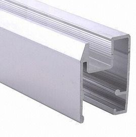 PVDF Boyalı Siyah Alüminyum Doğrama Ekstrüzyon Profilleri, Banyo Alüminyum Sürme, Windows