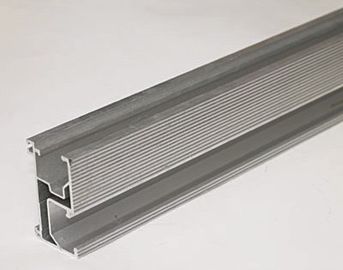 Anodize AL600-T5 Alüminyum ile Gümüş Güneş Çatı Montaj Rayı