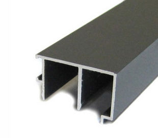 Parlak Alüminyum Kapı Ekstrüde Alüminyum Çerçeve / Ekstrüde Alüminyum Şekiller Slayt Ray
