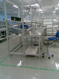 6063 6061 6005 Alloy Doğal Eloksal Sanayi Alüminyum Profil