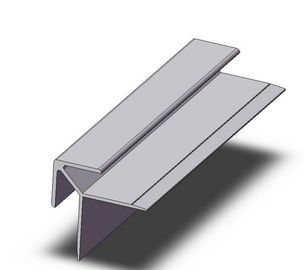 6060 / 6005 alüminyum ekstrüzyon CNC İşleme ile ince duvar köşesi