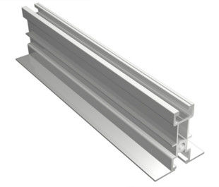 Clear Anodized Aluminum Extrusion Profile With Cutting / Drilling / Milling