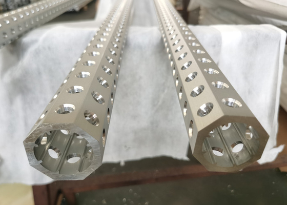 Özel CNC işleme Endüstriyel Alüminyum Profilleri Robot Kol Çubuk / Mekanik Kol / Otomasyon Ekipmanı için