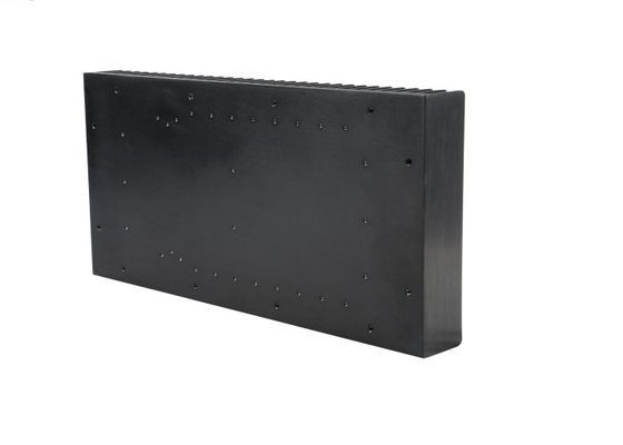Parlak Siyah Anodize Ekstrüde Sıcaklık Lavabo Endüstriyel Alüminyum Profilleri 6063-T5