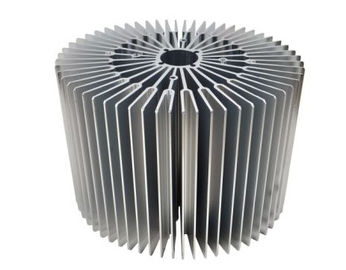Led Işık İçin Ayçiçeği Isı Emici / Alüminyum Soğutucu Ekstrüzyon Profilleri