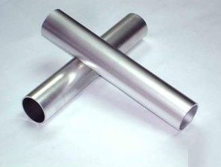 Değirmen bitmiş anodize alüminyum tüp yuvarlak T66 uçak parçaları için