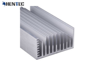 CNC İşleme ile 6005 Alaşımlı Alodin Alüminyum Isı Emici Ekstrüzyon Profilleri