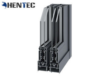 Sürgülü Pencere için 6063 T5 Toz Boyalı Alüminyum Pencere Çerçeve Profilleri