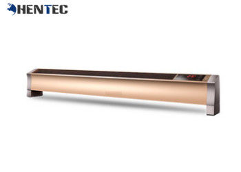 Alüminyum Kapak / Elektrikli Duvar Tipi Süpürgelik Isıtıcısı İçin Endüstriyel Alüminyum Profil