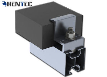 Anodize Pv Montaj Sistemleri Çatı Montaj Sistemleri İçin Uç Kelepçe, Hava Direnci