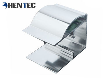 Toz Boyama Kare Shape Ekstrüde Profilleri Alüminyum CNC Derin İşleme