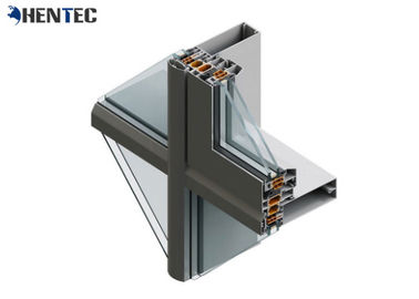 CE 6063/6061 Standart Yapı Alüminyum Profil Eloksal / Elektroforez