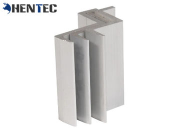 Güneş Paneli Çatı Montaj Sistemleri İçin Eloksal Yüzey PV MID Kelepçe / Ray