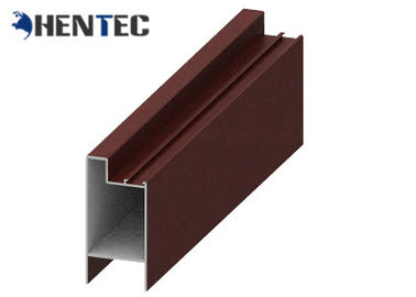 6063 6061 Standart Alüminyum Pencere Ekstrüzyon Profilleri CA CE Sertifikalı