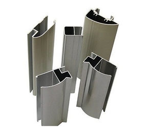 Temizle Anodize Alüminyum Kapı Extrusions / 75237-2004 GB Kayar Kapılar için