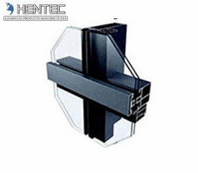 PVDF Boyama Alüminyum Doğrama Ekstrüzyon Profilleri GB / 75237-2004