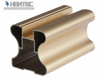 Şampanya Eloksallı alüminyum pencere Q / 320281 / PDWD-2008 çerçeveleri